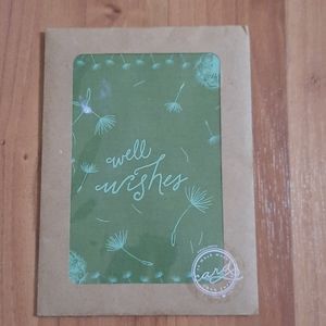 New "Well Wishes" Keepsake card